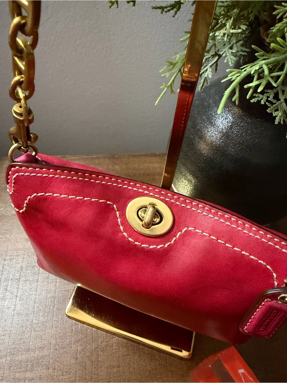 Coach Y2K Turnlock Wristlet - Picture 3 of 14